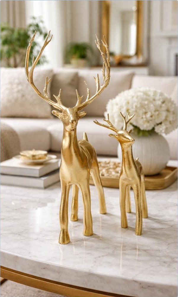 Altın Geyik İkili Set